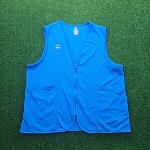 Walmart Proud Associate Vest Womens XL Blue Employee Uniform Work Wear